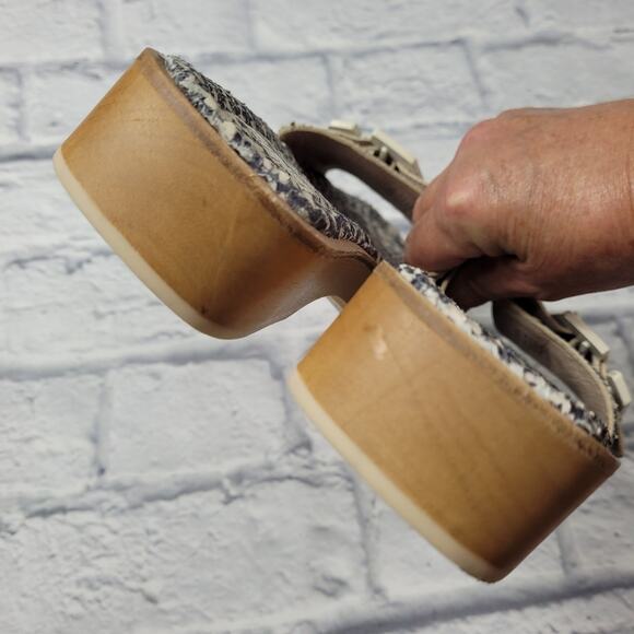 Louise et Cie Elara Platform Slide Sandal size 6.5M - Picture 8 of 14